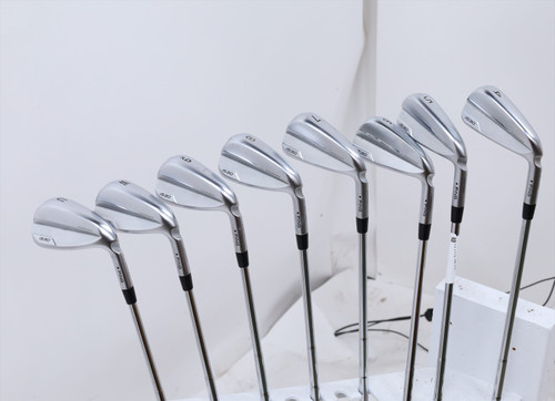 Ping I530 Black Dot Iron Set 4-Pw, Uw Stiff Flex Dynamic Gold Mid 14053548 Good