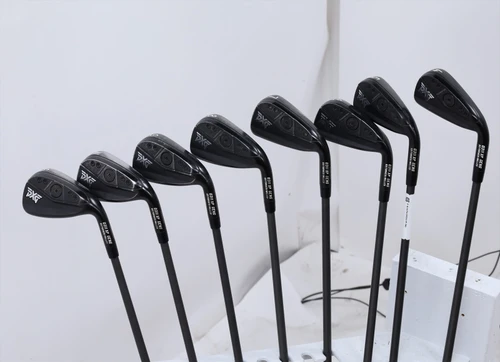 Pxg 0311Xp Gen 6 Double Black Iron Set 4-Pw, Gw Stiff Steelfiber I110 56118 Good