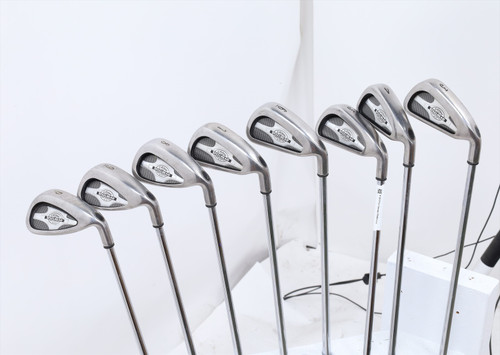 Callaway Steelhead X-14 Pro Series Iron Set 3-Pw Stiff Flex Steel 14037674 Good