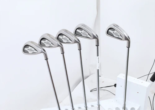 Callaway Steelhead X-14 Iron Set 6-Pw Stiff Constant Weight Rifle 14044527 Good