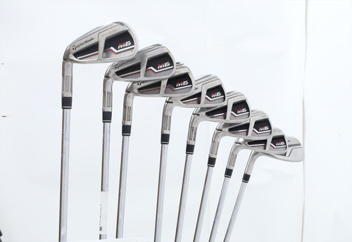 Taylormade M6 Iron Set 4-Pw, Aw Stiff Flex Kbs Max 85 14046842 Good Left Hand Lh