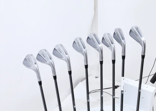 Titleist T100 4G Iron Set 4-Pw, Gw Senior Flex Mitsubishi Mmt Red 14029075 Good