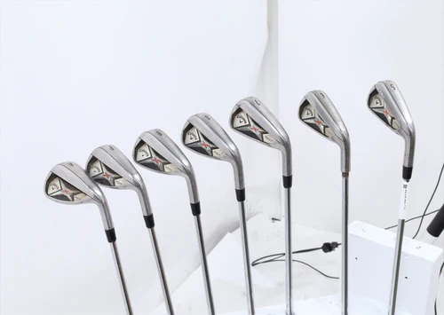 Callaway X Hot Pro Iron Set 5-Pw, Aw Stiff Flex Project X 95 Flighted 24170 Good
