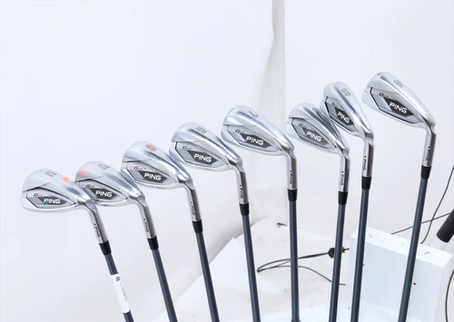 Ping G425 Black Dot Iron Set 4-Pw, Uw Regular Flex Alta Cb Slate 14016318 Good