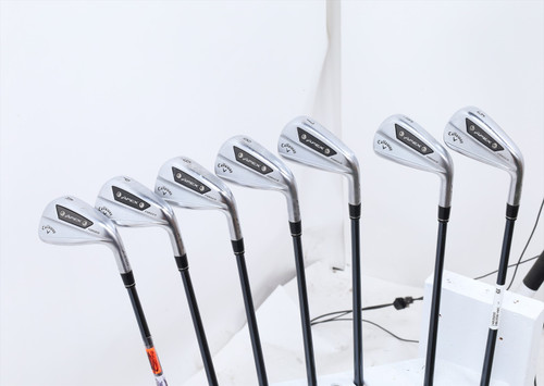 Callaway Apex Ai200 Iron Set 5-Pw, Aw Stiff Flex Recoil Dart Hdc 14036026 Good