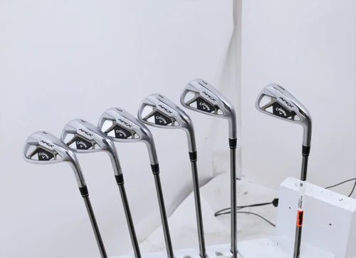 Callaway Apex 21 Iron Set 6-Pw, Aw Stiff Flex Project X Catalyst 80 4056727 Good