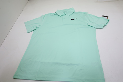Nike Golf Classic Polo  Mens Size  Medium Light Green Regular  New INV13610138