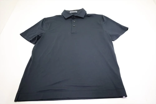G/Fore Golf Classic Polo  Mens Size  Medium BLACK Regular  New INV14032308