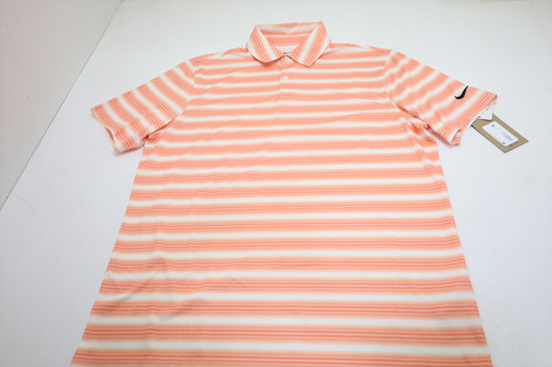 Nike Golf Classic Polo  Mens Size  Medium Orange Regular  New INV13629577