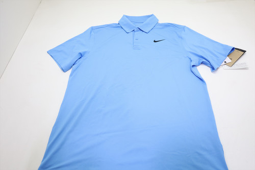 Nike Golf Classic Polo  Mens Size  Medium Blue Regular  New INV13629605