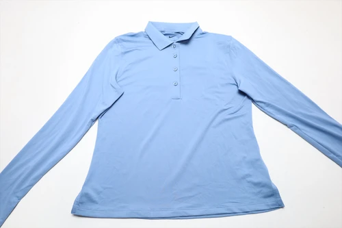 Nike Golf Long Sleeve Polo  Womens Size  Small Blue Regular  New INV13665890