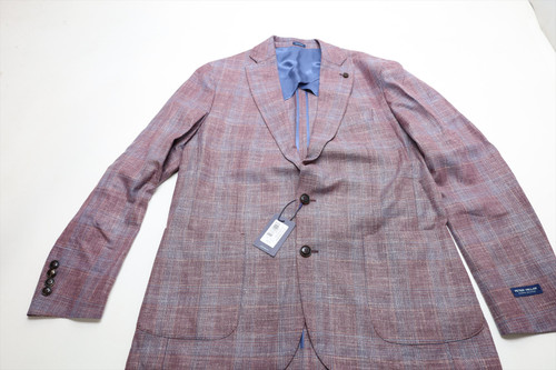 Peter Millar Golf Gafton Plaid Soft Blazer Mens Size 40 PPLFG New INV13167397