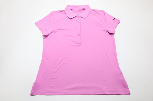Nike Golf Classic Polo  Womens Size  Small Pink Regular  New INV13665879