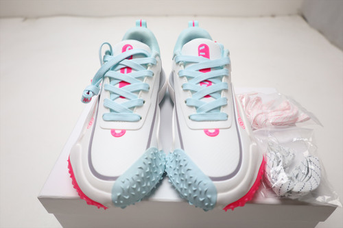 G/FORE Golf LTD RELEASE G/18 Shoes Women 7 SNOW/KNOCKOUT PINK INV14086704