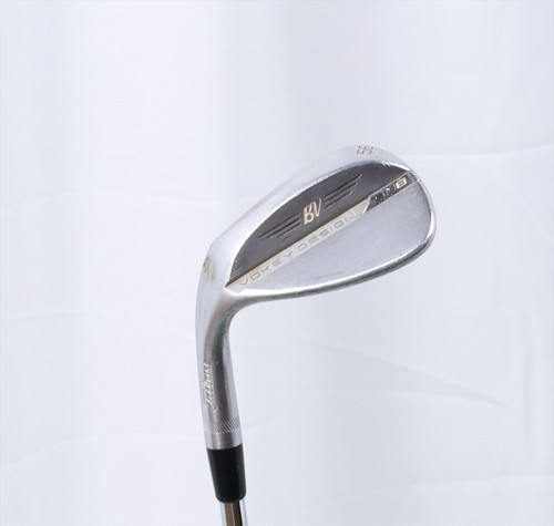 Titleist Vokey Sm8 Brushed Steel D Grind Wedge 56°-12 Stl 312958 Fair Left Hand
