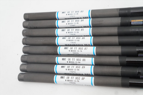 New Mitsubishi Mmt 95S Stiff #3-PW Iron Shaft Set 8Pc Uncut .355 3