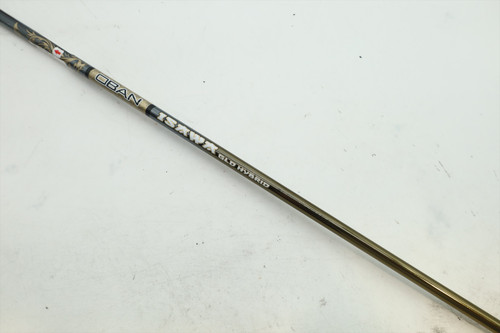 Oban Isawa Gold 70G Stiff 38.5" Hybrid Shaft Pull .370 Inv13925984