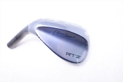 New LH Cleveland Rtz Mid Grind Black Satin 58* Lw Wedge Club Head Only 3-15-B