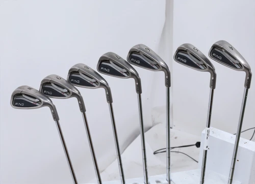 Ping G25 White Dot Iron Set 4-Pw Stiff Flex Ping Cfs Steel 14067576 Good