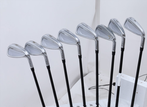 Ping I230 Black Dot Iron Set 4-Pw, Uw Extra Stiff Amt Black Onyx