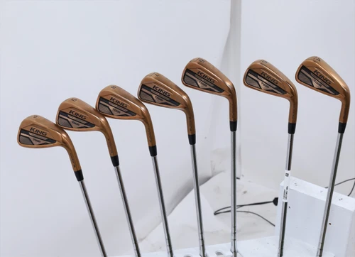 Cobra King Mim Tour Copper Iron Set 4-Pw Stiff Flex Xp 90 S300 14099890 Good