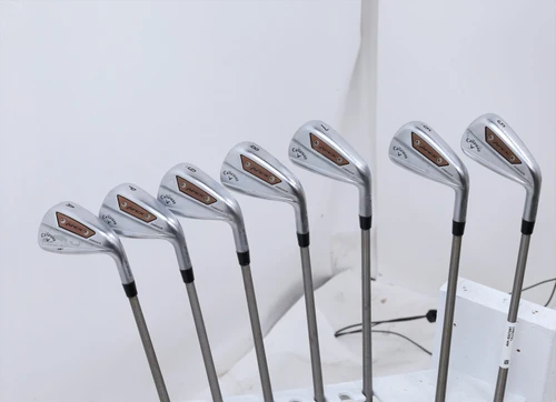 Callaway Apex Ai200 Iron Set 5-Pw, Aw Stiff Flex Steelfiber I95 14067721 Good