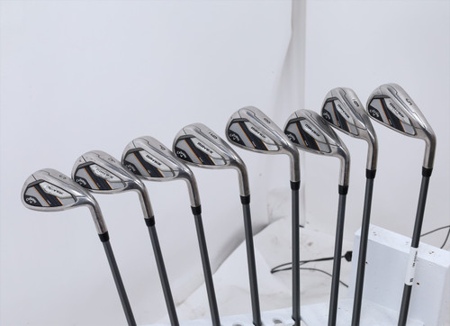 Callaway Mavrik Max Iron Set 5-Pw, Aw, Sw Stiff Flex Catalyst 75 14085082 Fair