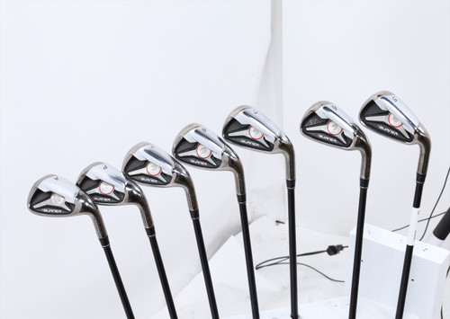Taylormade Burner 1.0 Iron Set 5-Pw, Aw Senior Re*Ax Superfast 65 14020545 Good