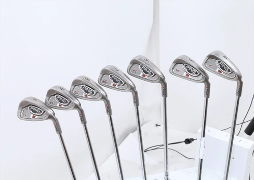 Ping I15 Red Dot Iron Set 4-Pw Stiff Flex Ping Awt Steel 14022326 Good