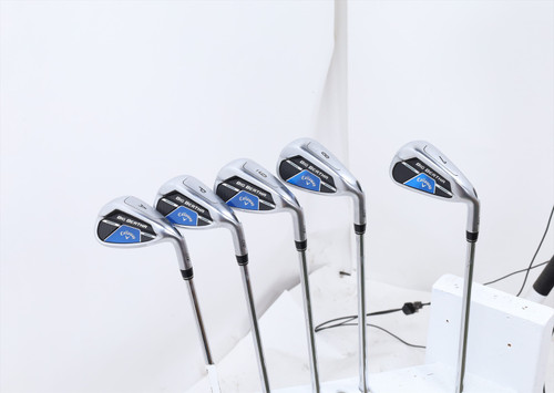 Callaway Big Bertha B21 Iron Set 7-Pw, Aw Stiff Flex Project X Lz 14020047 Good