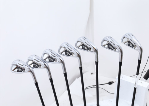 Callaway Apex 21 Iron Set 5-Pw, Aw Stiff Flex Steelfiber I95