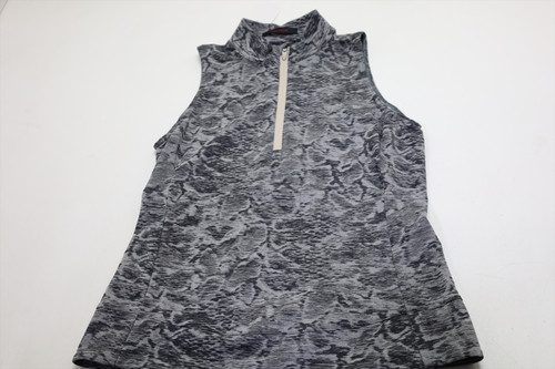Greyson Golf Sleeveless Polo  Womens Size  Small Grey Regular  New INV13143323