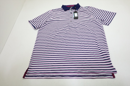 Greyson Golf Teton Polo  Mens Size  Medium Wisteria Regular  New INV13151971