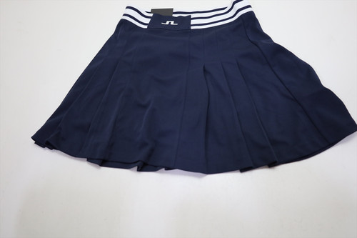 New J Lindeberg Golf Harlow Skorts Womens Waist Size Small JL Navy INV13414215