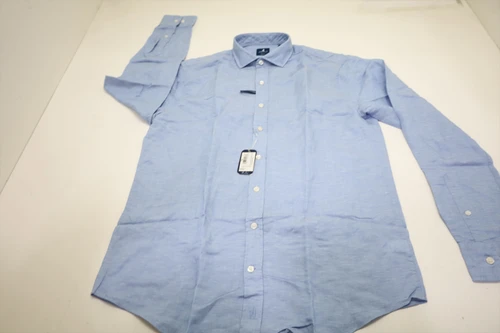 Johnnie-O Golf Mccarthy_SMS Button Down Mens Size Medium Maliblu New INV13524461