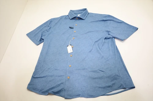Johnnie-O Golf Breck_SMS Button Down Mens Size Medium Sound Side New INV13524469