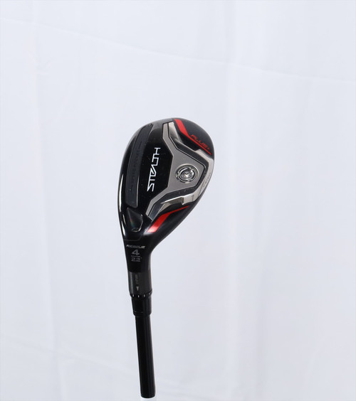 Taylormade Stealth Plus Rescue 22° 4H Hybrid Extra Stiff Hzrdus 54061 Left Hand