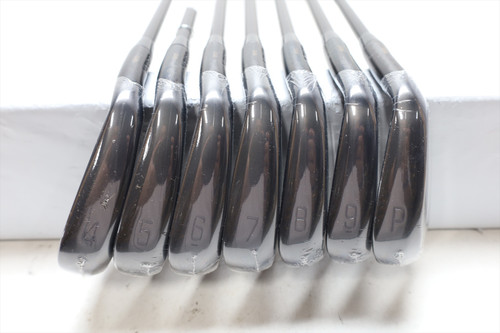Mizuno Jpx 925 Forged Black Iron Set 4-Pw Stiff Flex Dynamic Gold Mid 115 Mint