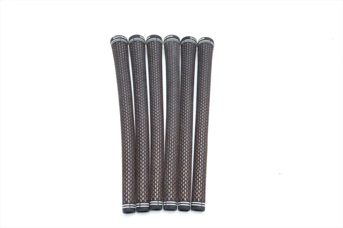 New Taylormade Golf Lamkin Crossline Standard 6pc Grip Set Round Copper/Black