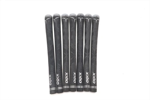 New XXIO Golf Weight Plus 7pc Grip Set Round Black/Gray