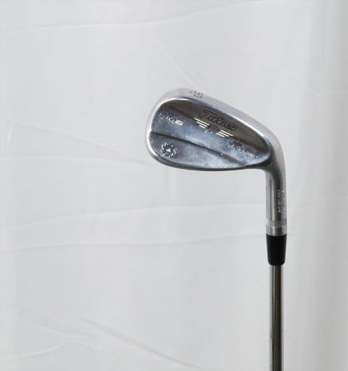 Titleist Vokey Sm6 Tour Chrome F Grind Wedge 50°-8 Vokey Sm7 Stl 14024192 Good