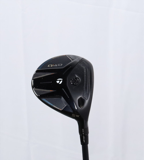 Taylormade Qi4D 18° 5 Fairway Wood Stiff Flex Mitsubishi Reax 65  Good
