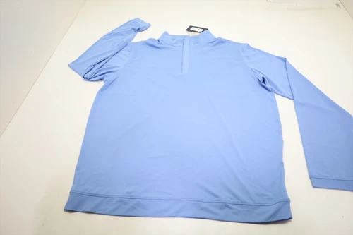 Peter Millar Featherweight 1/4 Zip Pullover Mens Size Medium BLEBD INV13167015
