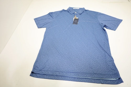 Peter Millar Golf Featherweight Parke Polo Mens Size Medium WINB New INV13826298