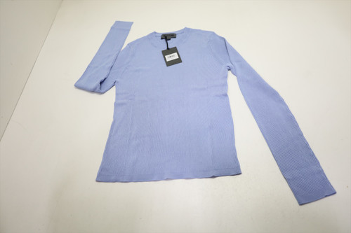 G/Fore COTTON BLEND RIB Sweater Womens Size Small WIL V-Neck New INV14033060