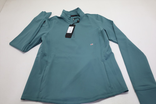 Greyson Soleil Quarter Zip Pullover Womens Size Small Marsh INV14159618