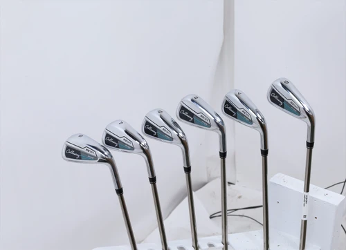 Callaway Reva Rise Iron Set 6-Pw, Sw Ladies Flex Lin-Q Lte 40 14104364 Excellent