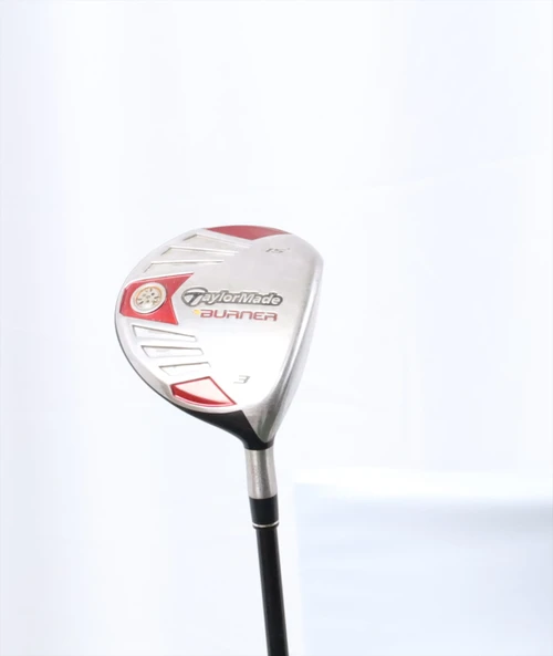 Taylormade Burner Steel 15° 3 Fairway Wood Stiff Flex Re*Ax 50 14150714 Good