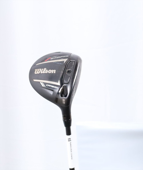 Wilson Dynapwr Carbon 15° 3 Fairway Wood Extra Stiff Denali Black 14124071 Good