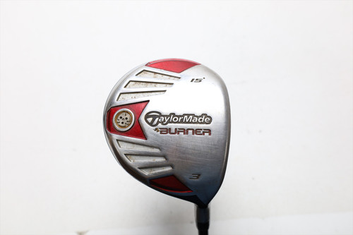 Taylormade Burner Steel 15° 3 Fairway Wood Senior Flex Re*Ax 50 14156706 Good